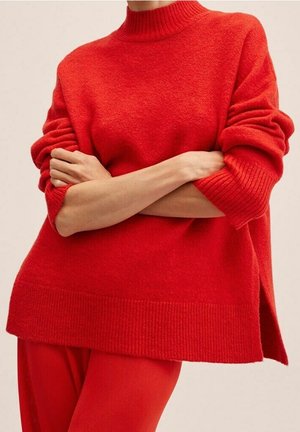 Mango Pullover - red