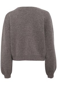 Gestuz MANZI - Cardigan - chestnut melange