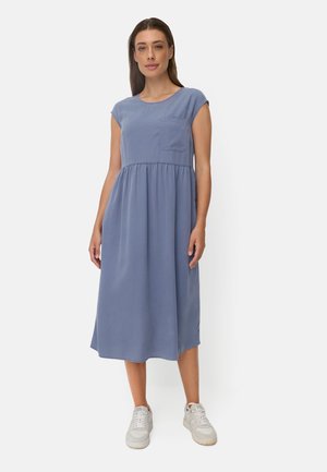 camel active SOMMERKLEID MIT BRUSTTASCHE - Denimkjoler - ocean blue
