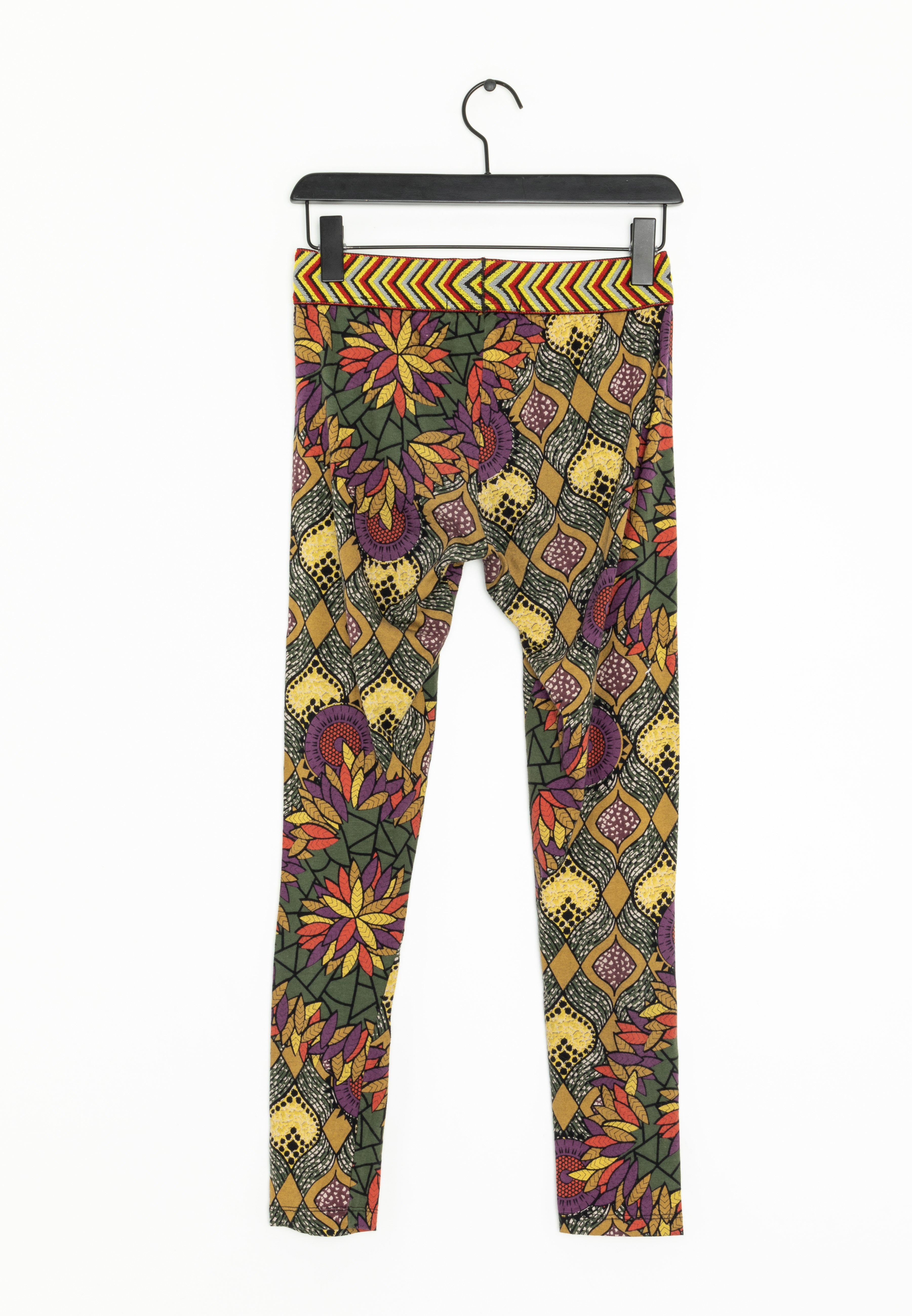 Desigual Pantaloni - green/multicolore - Zalando.it