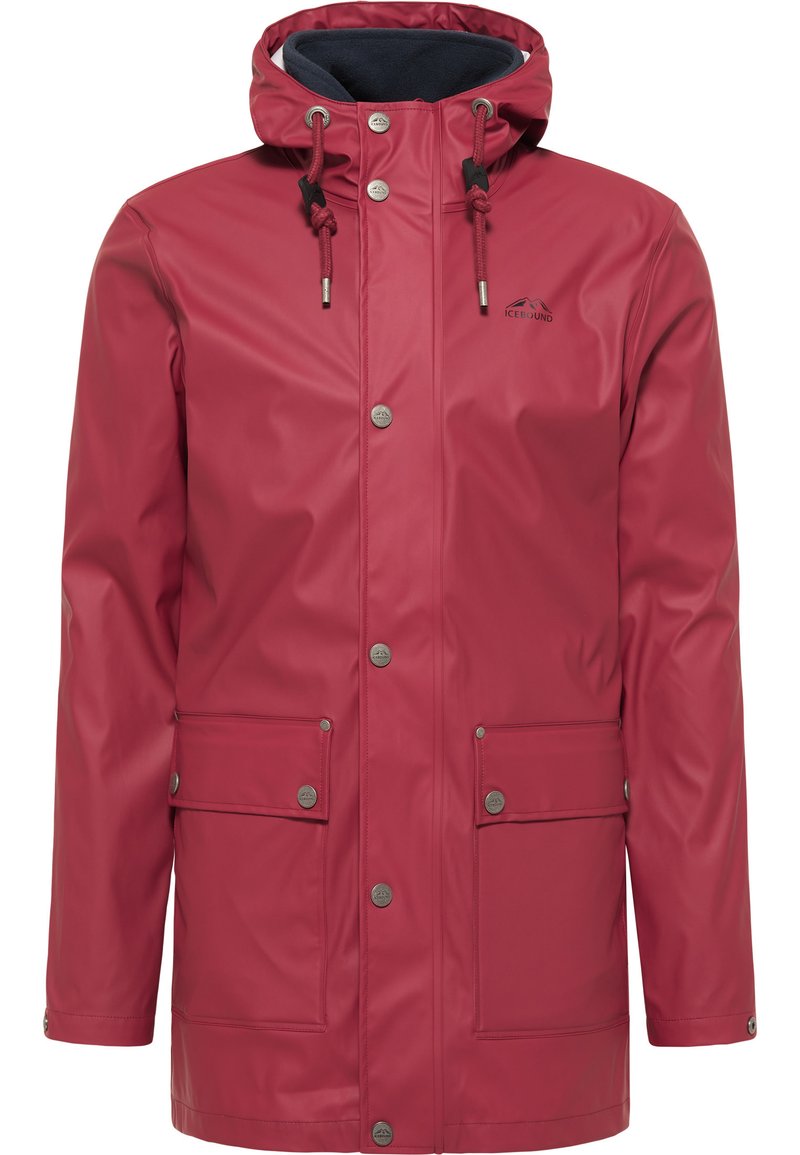 ICEBOUND Fleecejas donkerrood ICEBOUND Fleecejas donkerrood