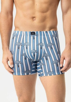 mey, MEY LONG SHORTY SERIE MEY X LORIOT GESTREIFT - Boxershort - central lake