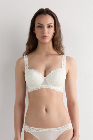 Intimissimi SOFIA IN PRETTY FLOWERS - Beugel BH - white