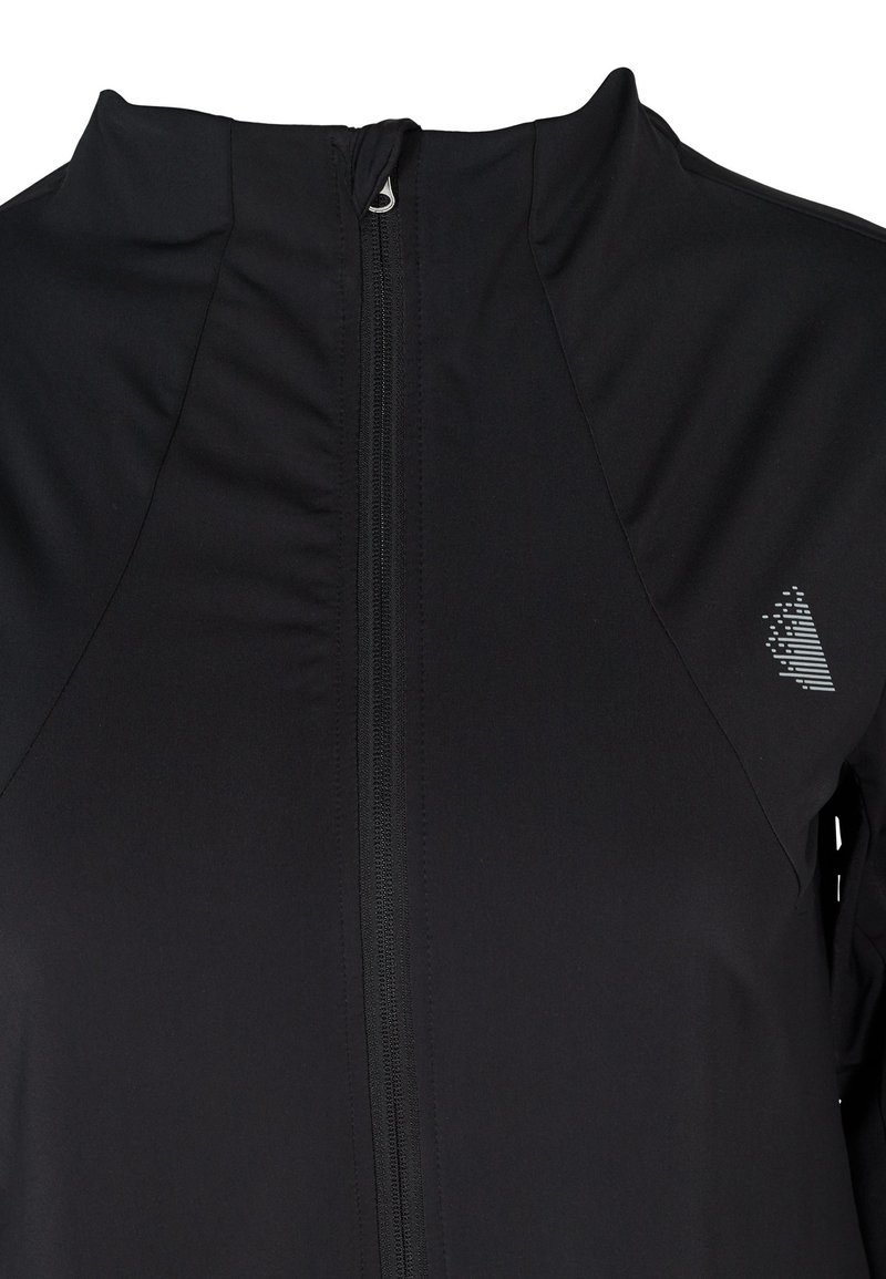 Damen Leichte Jacken | Active by Zizzi REFLECTIVE WITH POCKET Trainingsjacke black/schwarz - QV06061 Damen Leichte Jacken | Active by Zizzi REFLECTIVE WITH POCKET Trainingsjacke black/schwarz - QV06061