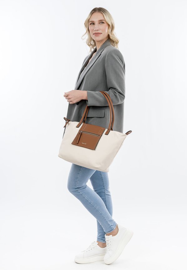 Handtasche - beige