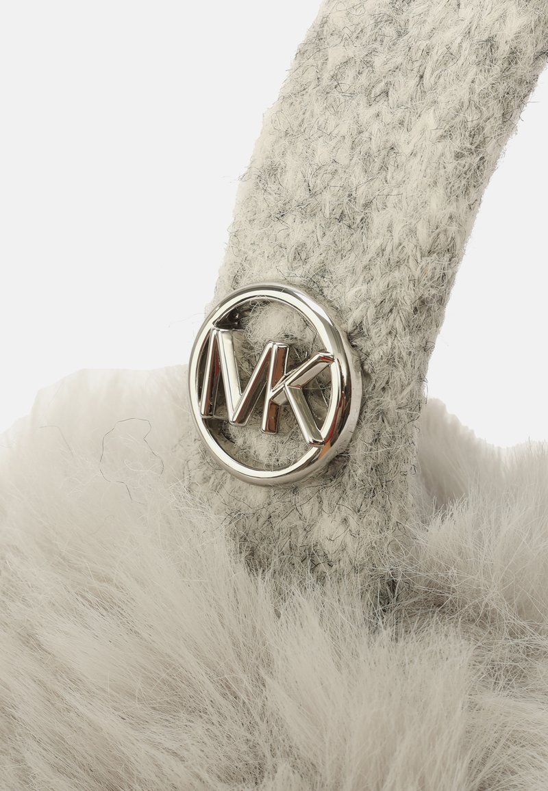 Michael Kors Black and Gray Faux Fur Earmuffs NEW PEARL HEATHER GREY MICHAEL Michael Kors FURRY - Ear warmers - pearl heather  main image 3
