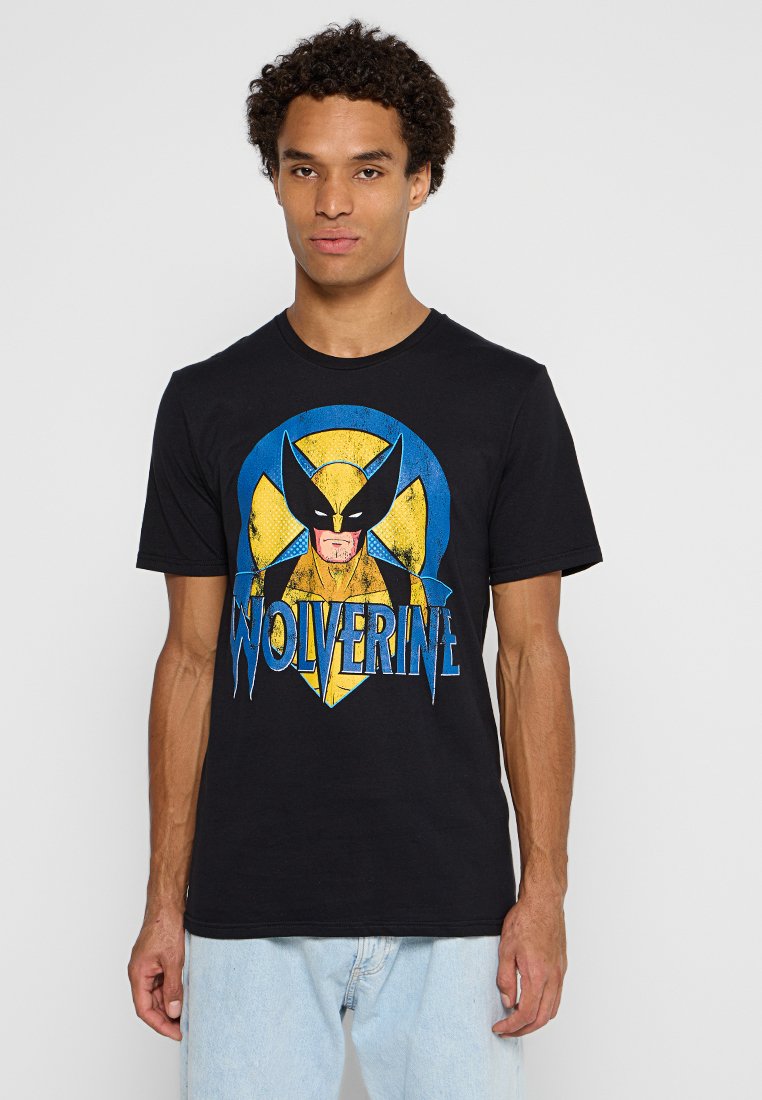 Marvel T-shirt print zwart Marvel T-shirt print zwart