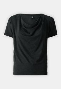 ONLIVANNA WATERFALL - Print T-shirt - dark grey