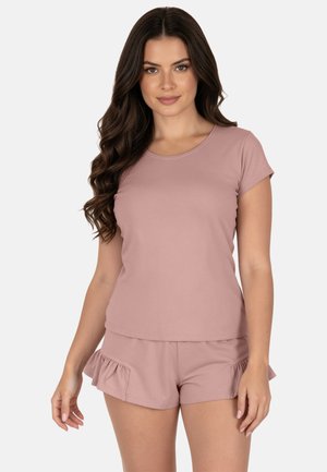 SET - Pizsama szett - dark pink