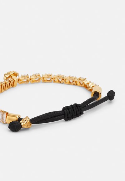 Versace BRACELET UNISEX - Bracelet - gold-coloured/black