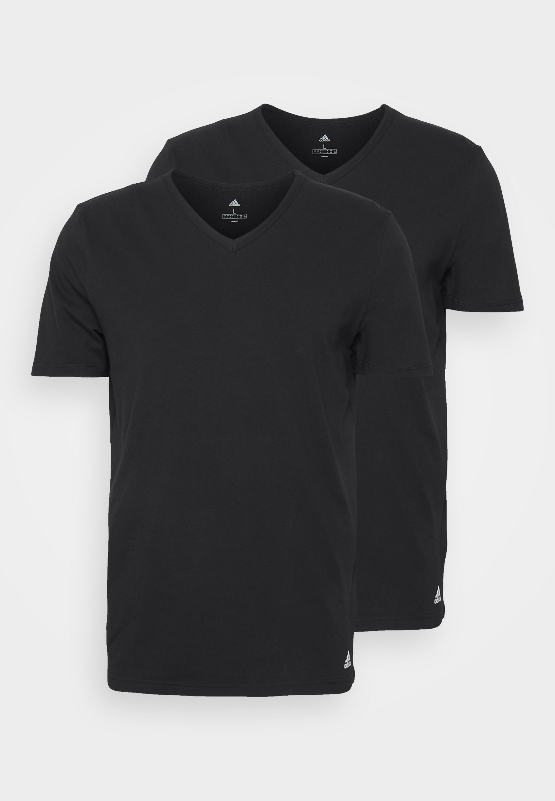 adidas Performance V NECK PACK Undershirt black Zalando