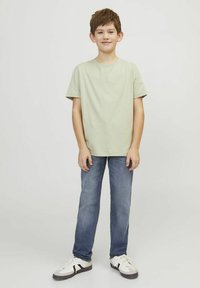 Jack & Jones Junior - GLENN ORIGINAL SQ 592 - Vaqueros rectos - blue denim Imagen en miniatura 1