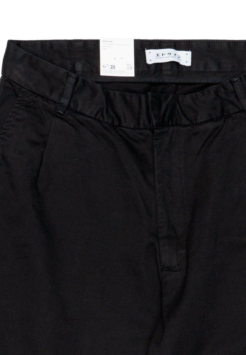 Edwin SOLAN - Trousers - nero/black - Zalando