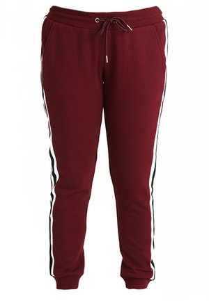 Urban Classics LADIES COLLEGE CONTRAST - Dresside alumine osa - port/white/black