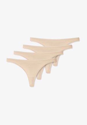 Schiesser 4-PACK SERIE - String - sand