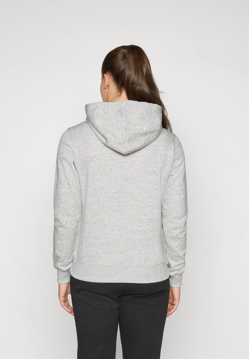 Champion BASICS HOODIE LARGE LOGO - Mikina s kapucí - grey