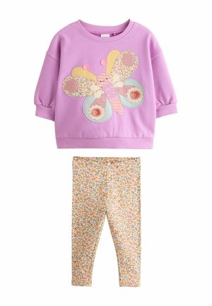 Next, SWEATSHIRT AND LEGGINGS SET - Sweatshirt - purple