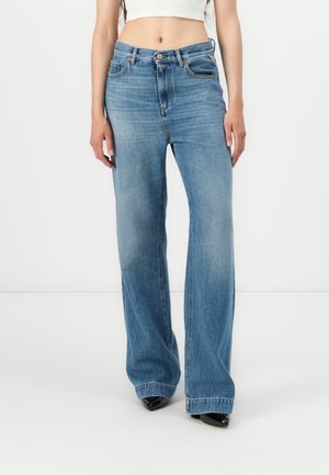 MELJA PANTS - Jean boyfriend - medium blue