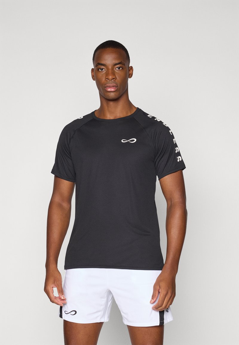 Endless CAMISETA FEISTY ICONIC - Sporta krekli - black