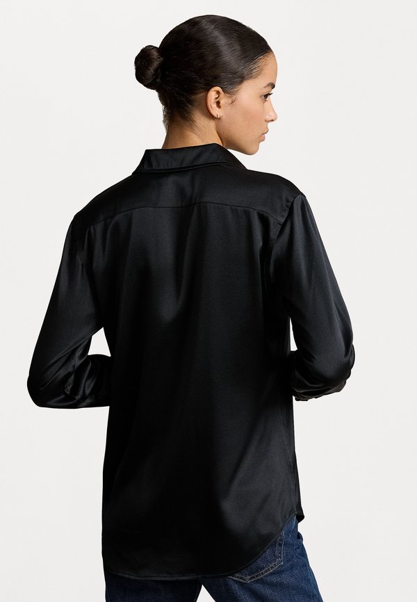 SLIM FIT SILK SHIRT - Button-down blouse4