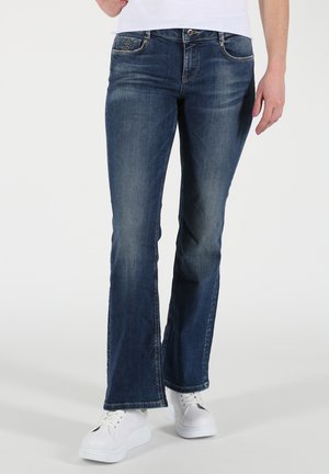 SINA - Bootcut jeans - blau