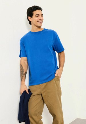 TALL FIT - HEAVYWEIGHT - T-Shirt basic - blue