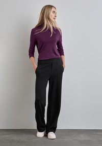 Cecil MIT ROLLKRAGEN - Langarmshirt - lila