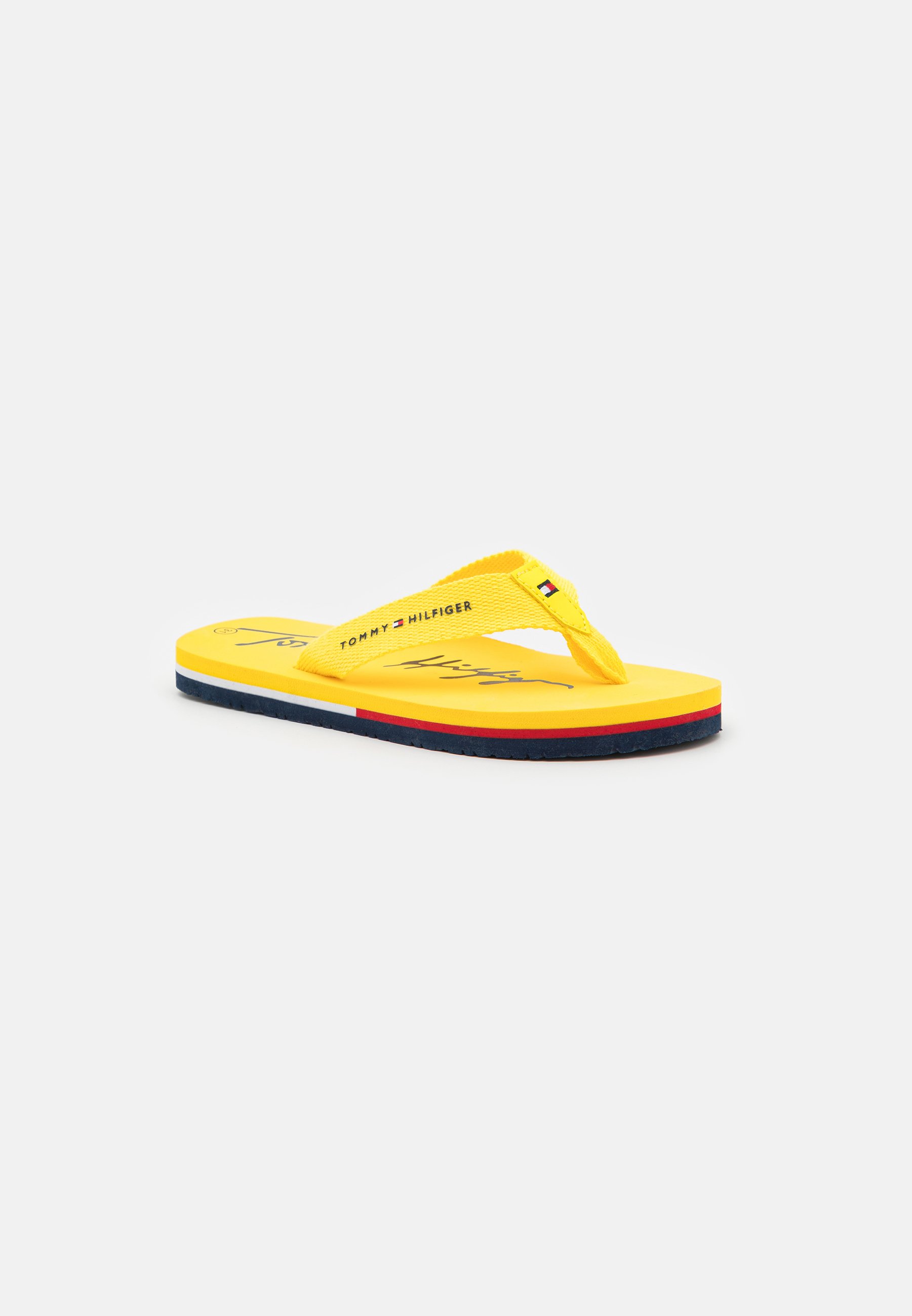 tommy hilfiger sandals yellow