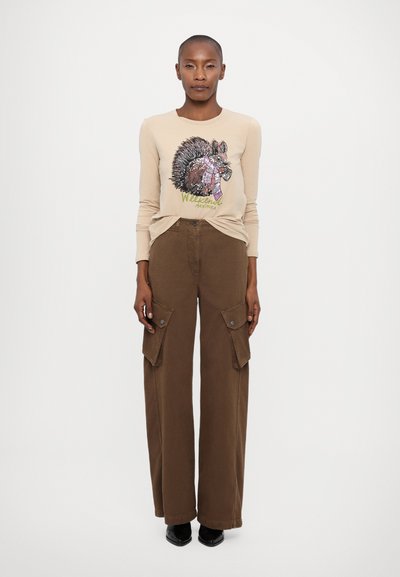WEEKEND MaxMara LUCY HALE ELVY - Pantalon cargo - marrone