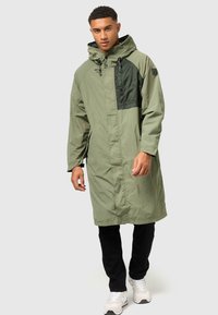 STONE HARBOUR - ZAFAAR - Waterproof jacket - light olive Thumbnail Image 1