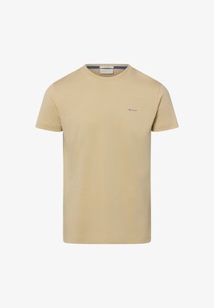 GANT, GANT T-SHIRT - T-shirt basique - beige