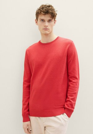TOM TAILOR BASIC V-NECK - Maglione