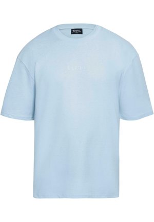 CURVED HD LOGO - Camiseta básica - baby blue