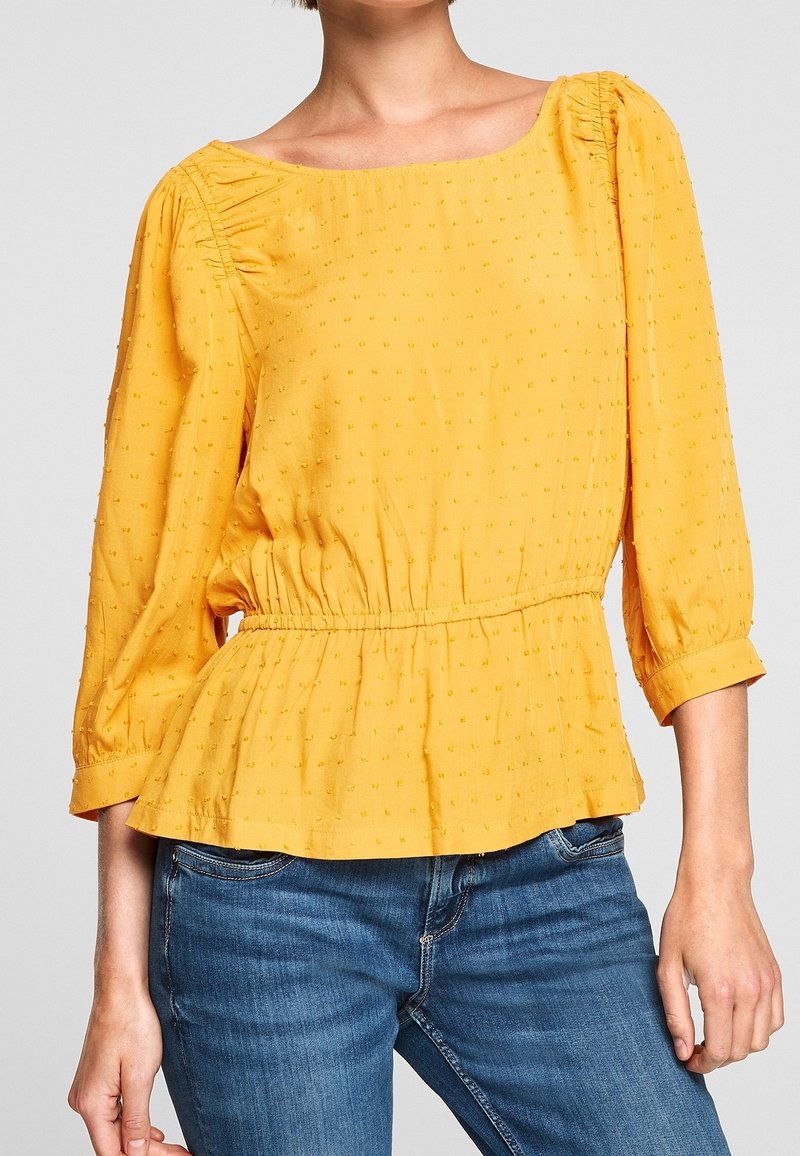 QS Blouse - yellow