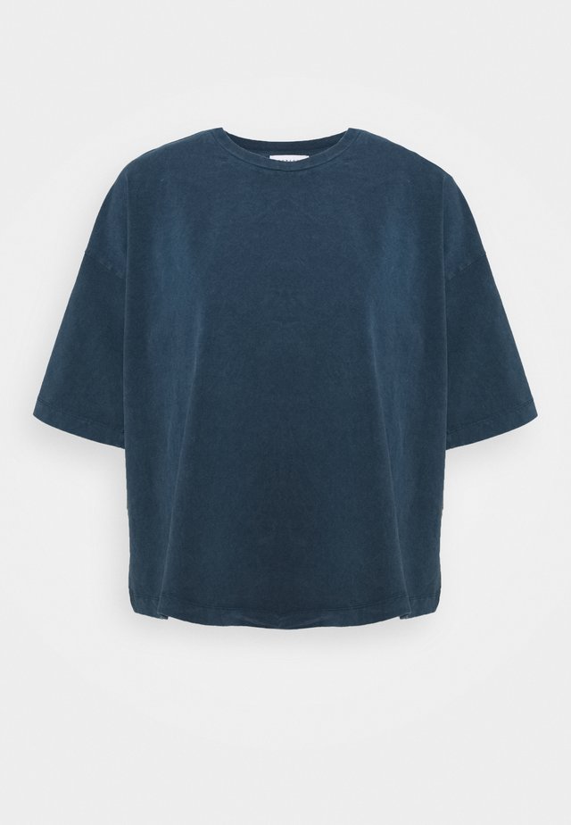 ACID WASH TEE - T-Shirt basic - denim blue
