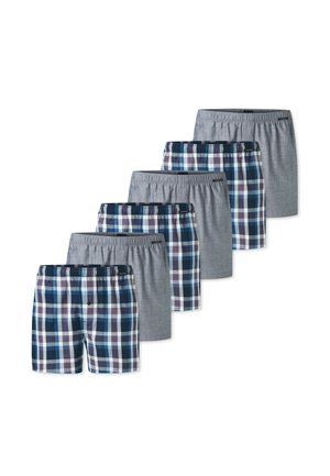 6ER PACK  - Boxershorts - blau   grau
