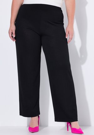 Stoffhose - black