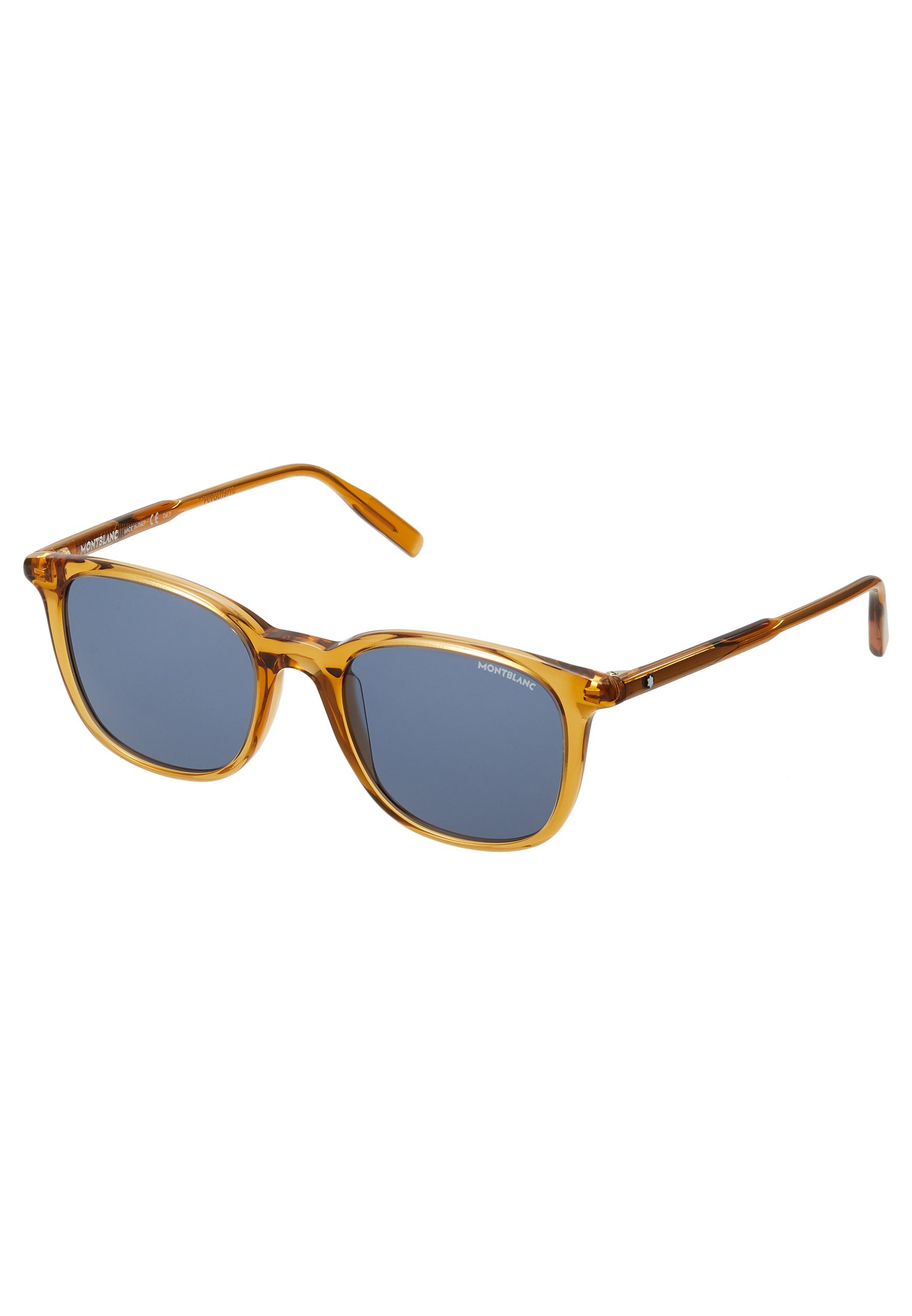 Mont Blanc SNOWCAP ROUND ACETATE SUNGLASSES - Sonnenbrille 