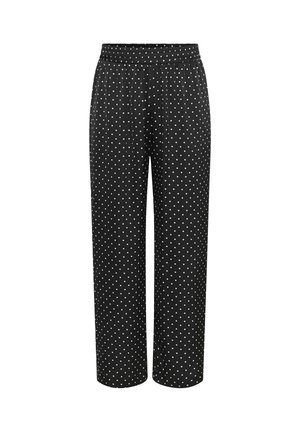 Kaffe Curve, KCMISSU PANTS - Παντελόνι - black w white dot