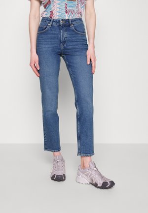 Gina Tricot Tall STRAIGHT STRETCH - Jeans Straight Leg - mid blue