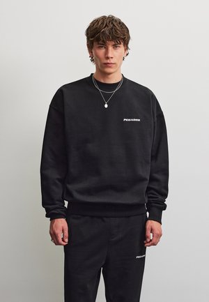 Pegador, LOGO - Sweatshirt - washed black