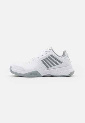 K-SWISS, COURT EXPRESS CARPET - Tennisschoenen voor tapijtbanen - white/high rise/silver