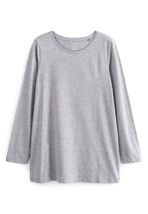 Next LONGLINE LONG SLEEVE TOP - Top s dlouhým rukávem - grey