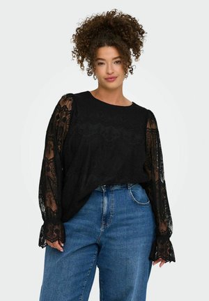 ONLY Carmakoma, BLOUSE CARZENNA BLOUSE - Blouse - black