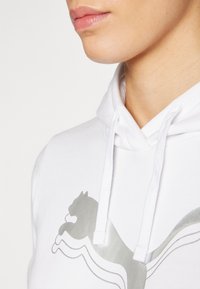Puma Felpa con cappuccio - white