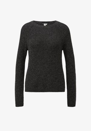 QS, STRICKPULLOVER - Strickpullover - dunkelgrau