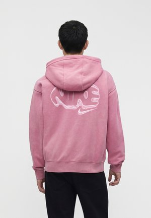 Nike Sportswear, HOODIE UNISEX - Hoodie - desert berry