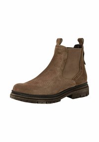 Tamaris ELEGANTE CHELSEA MIT TOUCH-IT - Kotníkové boty na platformě - brown