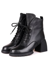 Cesare Gaspari WINTER BOOTS - Stivaletti con plateau - black