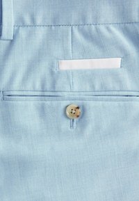 Next SKINNY FIT DRAINPIPE - Anzughose - light blue